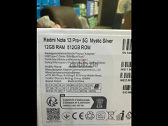 Redmi Note 13 Pro+ 5G - 512GB&12Ram - 3