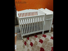 سرير اطفال خشب زان عمولة إستعمال نظيف - 4