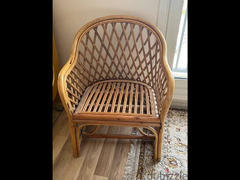 4 chairs-original bamboo