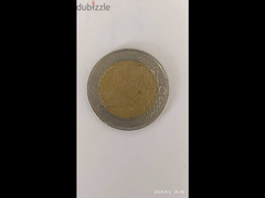 2 يورو بلجيكا.  سنه 2000 - 1