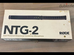 Rode NTG-2 Multi-Powered Shotgun Microphone Black NTG2