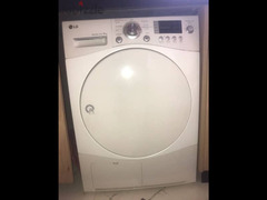 LG dryer 9kg good used مجفف ال جي استعمال خفيف - 3