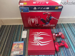 PS 4 pro spider man limited edition