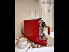 ماكينة تحضير كبسولات قهوة اسبريسو بأداة صنع رغوة ورنيدو T-C65R - احمر - 2