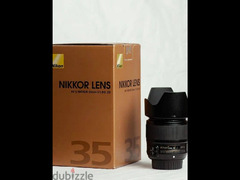 Nikon 35mm f1.8 ED