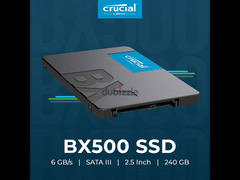 هارد جديد  crucial BX500 240GB - 1