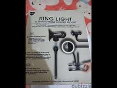 Ring Light & Smartphone Holder Mount for Video Calls - 3