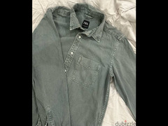 zara denim shirt - 2