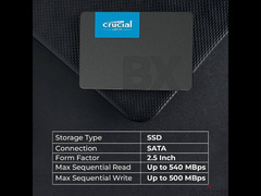 هارد جديد  crucial BX500 240GB - 3