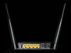 راوتر دي لينك لاسلكي N300 بتقنية ايه دي اس ال 2 «ADSL2»، 4 منافذ، - 3