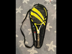 babolat tennis racket with cover bag like new - 3