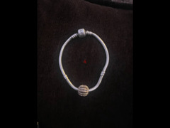 Pandora Bracelet Original with Pink Charm - 3