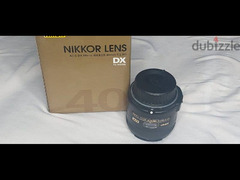 Af-Dx micro-nikkor 40 mm 1:2.8. G Lens العدسه كسر زيرو - 3