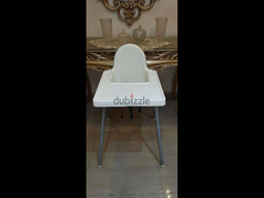 ikea baby feeding high chair with tray ، excellent condition as new