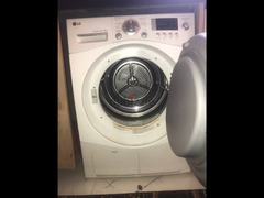 LG dryer 9kg good used مجفف ال جي استعمال خفيف - 4