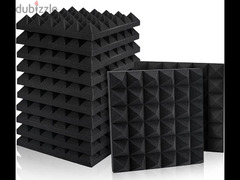 عدد ٣٢ لوح فوم عازل للصوت - accoustic foam panels - 1