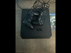 playstation 4 slim with call of duty infinite warfare and 2 controller