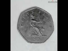 Elizabeth's ii coin from1997 - 2