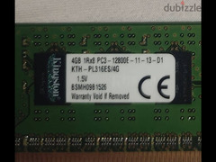 RAM 4GB PC3 DDR3 1600MHz 12800