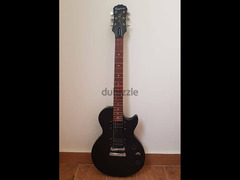 Epiphone Les Paul special satin E1 electric guitar vintage worn ebony. - 2