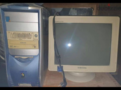 شاشة كمبيوتر سامسونج و كيسة
