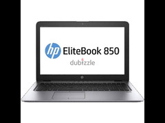 HP EliteBook 850 G3، إنتل كور I5-6300U، 8 جيجا رام، 256 جيجا SSD، Inte - 2