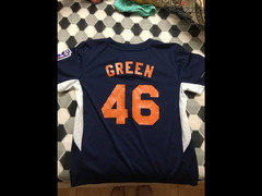 youth size baseball shirt (green 46) - 2