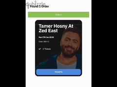 Tamer Hosny Concert tickets - 3