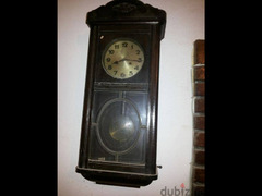 ساعة قديمة بندول و دقات للبيع - 3