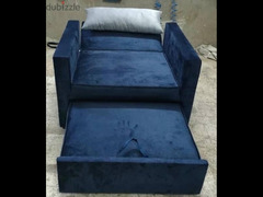 كرسي يتحول الي سرير Chair that transforms into bed - 4
