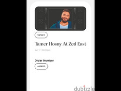 Tamer Hosny Concert tickets - 4