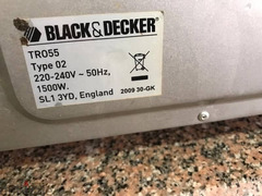 فرن كهربائي ١٥٠٠ وات للبيع- Black and Dacker - 4