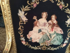 French Aubusson Louis XVI Salon  صالون مدهب (خشب أرو) أوبيسون فرنساوى - 5