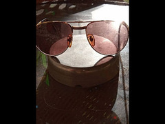 نظارة شمس بوليس ايطالي أصلية طلاء ذهب - 6