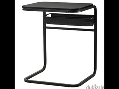 OLSERÖD Ikea طاولة جانبية ايكيا, فحمي/رمادي غامق, ‎53x50 سم