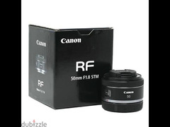 Lens Canon 50mm 1.8 RF New عدسة كانون ٥٠مم ١. ٨ جديدة