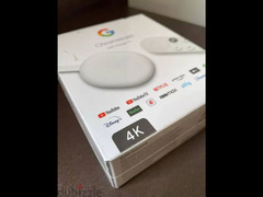Sealed Google Chromecast 4 4K | 4K متبـرشـم جـوجــل كـروم كـاسـت ٤