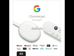 Sealed Google Chromecast 4 4K | 4K متبـرشـم جـوجــل كـروم كـاسـت ٤ - 2