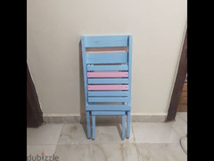 بيع كرسي خشب منطوى عمولة جديد - 3