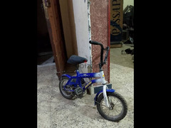 دراجه مقاس 12 اطفال لون ازرق للبيع