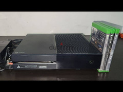 Xbox One 1TB | مستعمل | ٣ العاب | بدون دراع