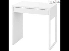 ايكيا مكتب, أبيض, ‎73x50 سم‏  Ikea MICKE - 1