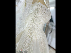 فستان زفاف جديد للبيع - 3