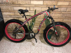 دراجه دبابه كسر زيرو مقاس fat bike 26