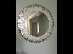 مرايات هاند ميد موزايك mosaic mirrors hand made - 4