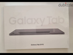 New Sealed Samsung Galaxy Tab S9 FE سامسونج تاب متبرشم شرق اوسط