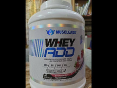 Whey Protein Muscle Add in Perfect Condition