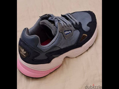 Adidas Falcon Grey Pink Women shoes - 5