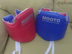 Taekwondo safety vest and equipments. بدل تايكوندو - 1