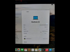 Macbook Air لابتوب ماك بوك اير 2020 حالة زيرو ضمان 3 شهور - 5